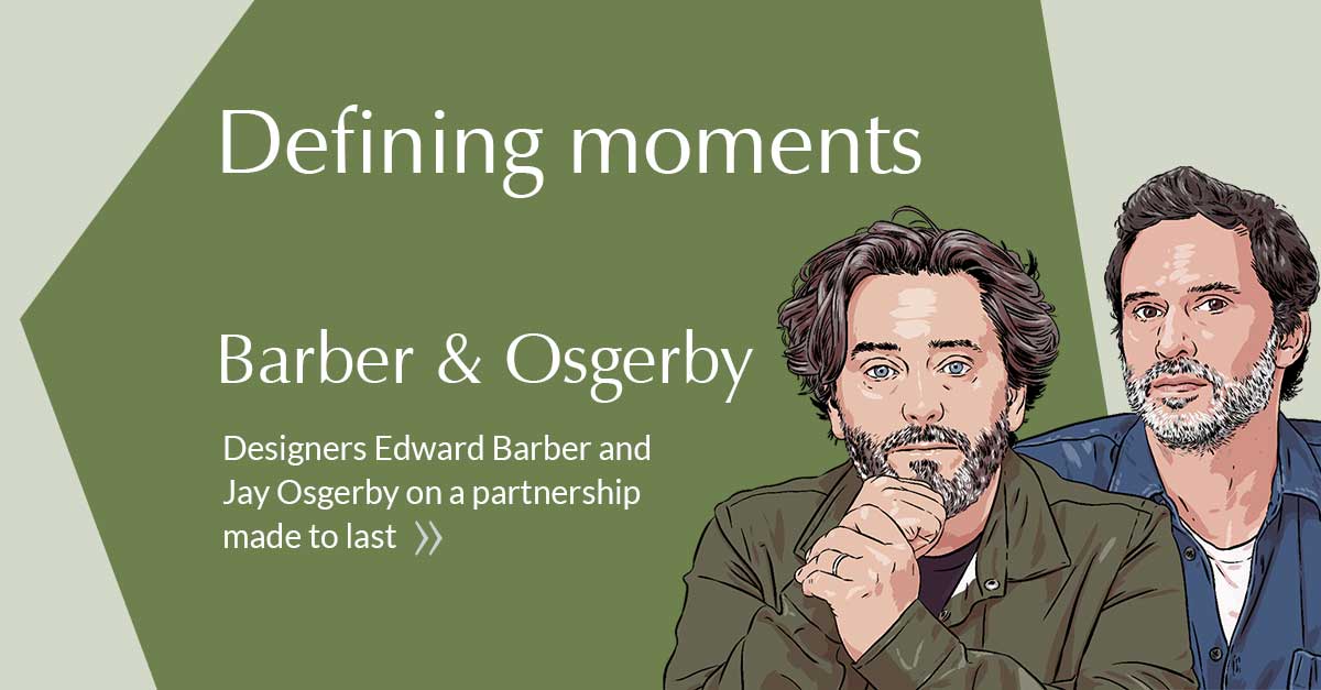 Defining moments interview series: Barber & Osgerby
